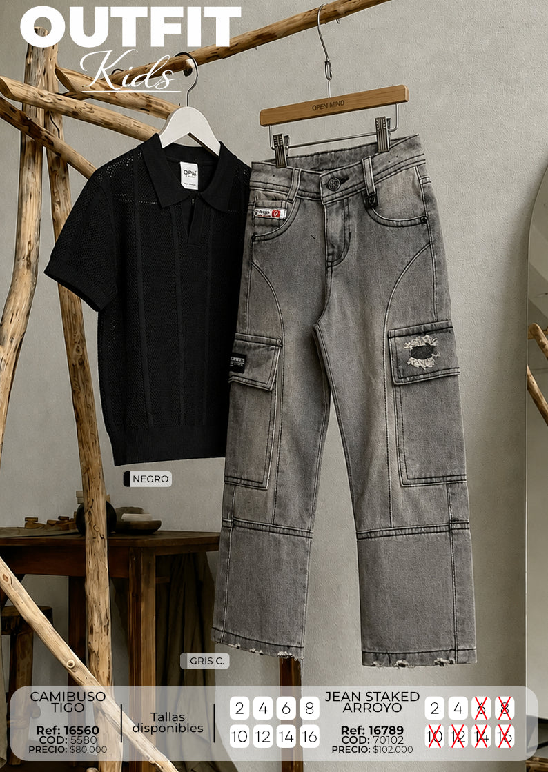 tigo arroyo Outfit Niño Album