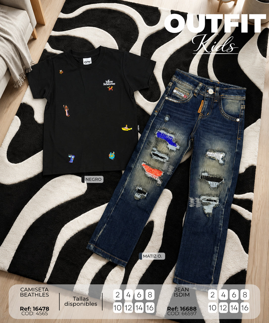 beathles Outfit Niño Album