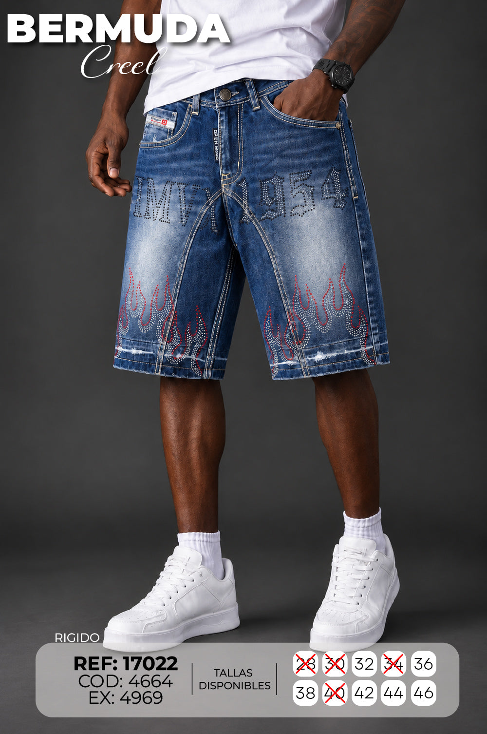 Bermuda Creel hombre
