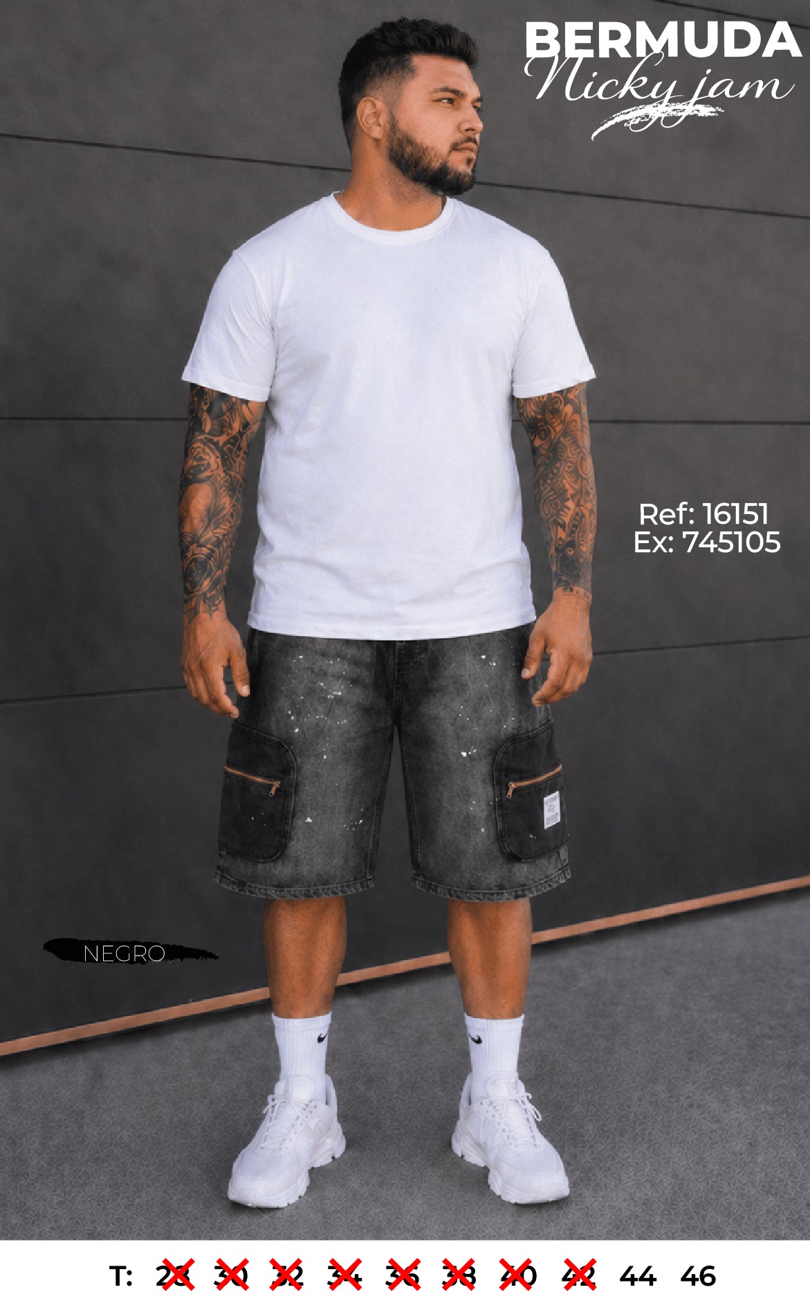 bermuda nicky jam negro hombre
