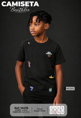 camiseta beathles niño