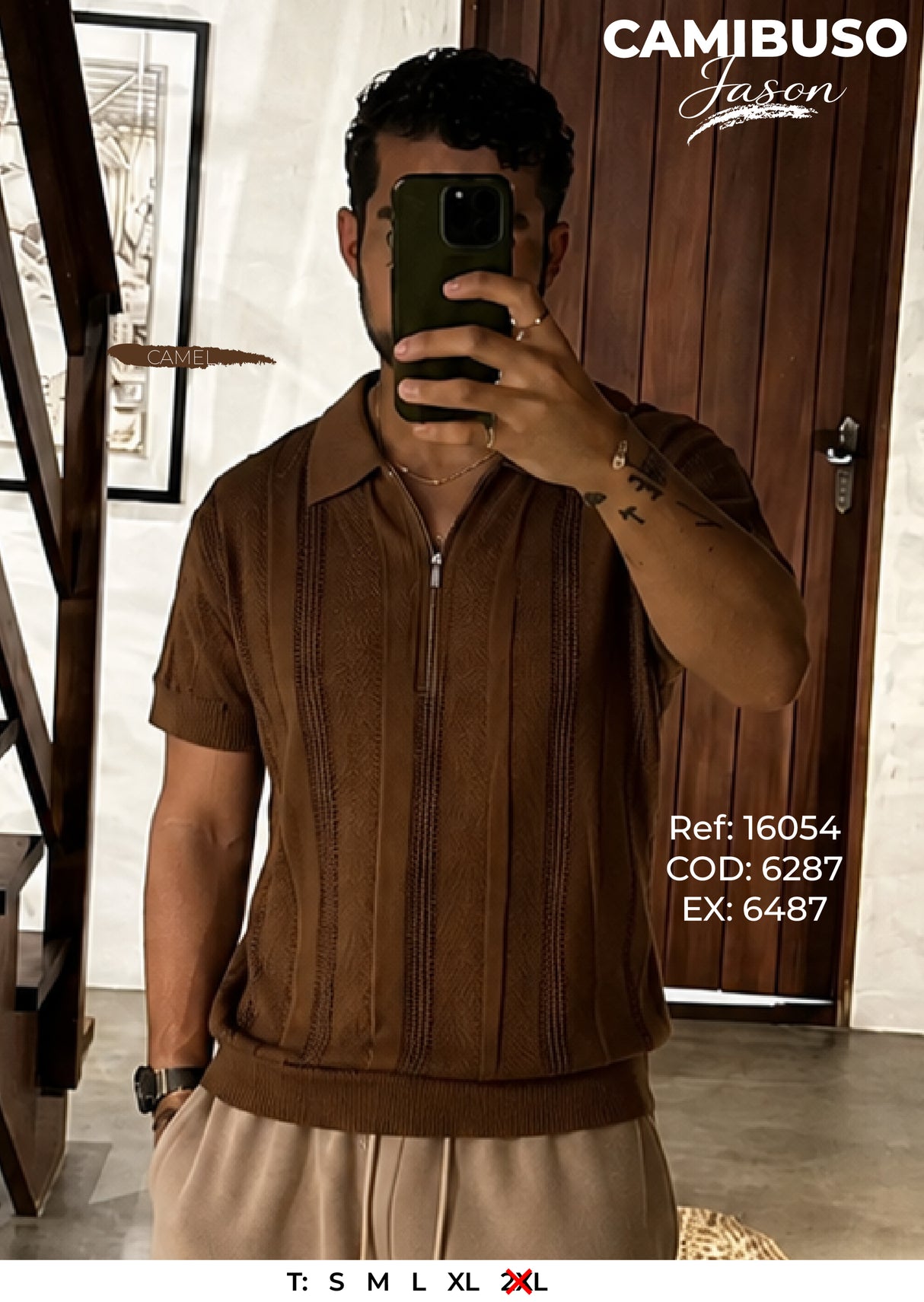 camibuso jason camel hombre