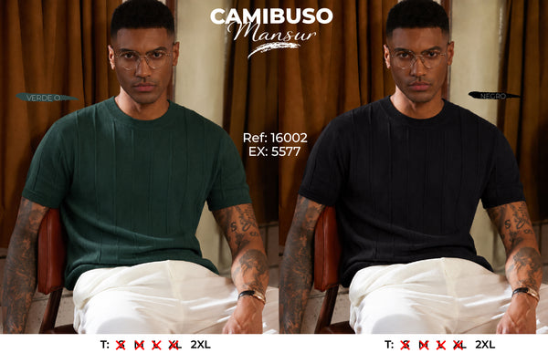 camibuso mansur collage hombre