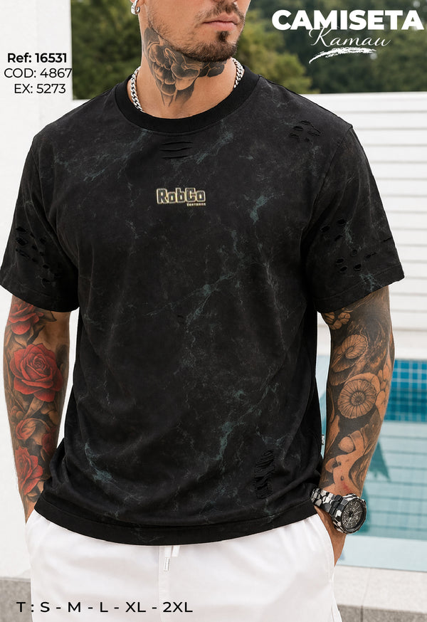 camiseta kamau hombre