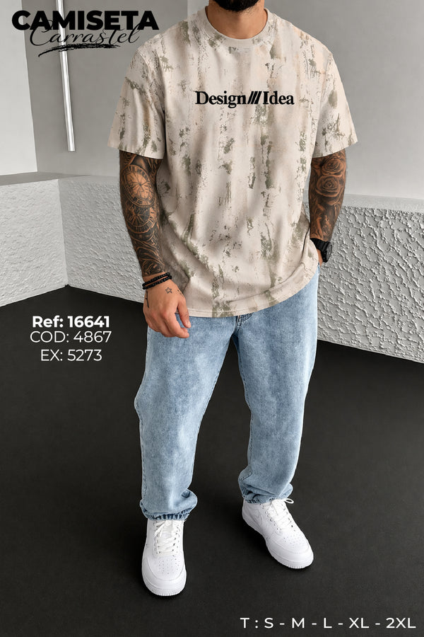 camiseta carrastel hombre