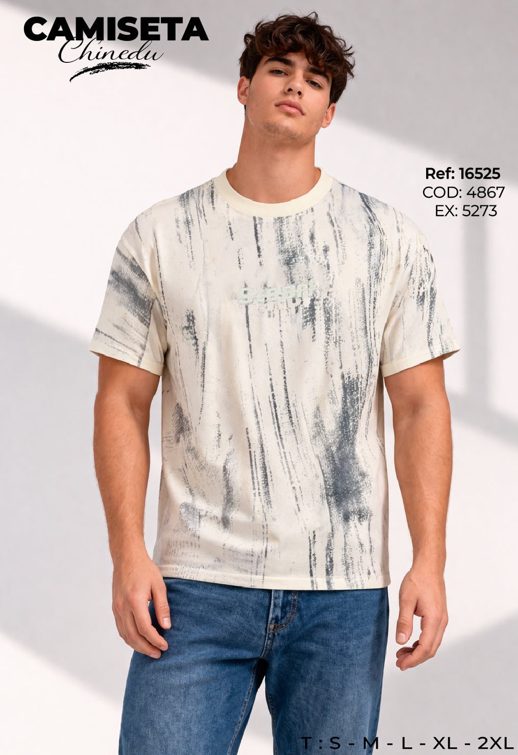 camiseta chinedu hombre