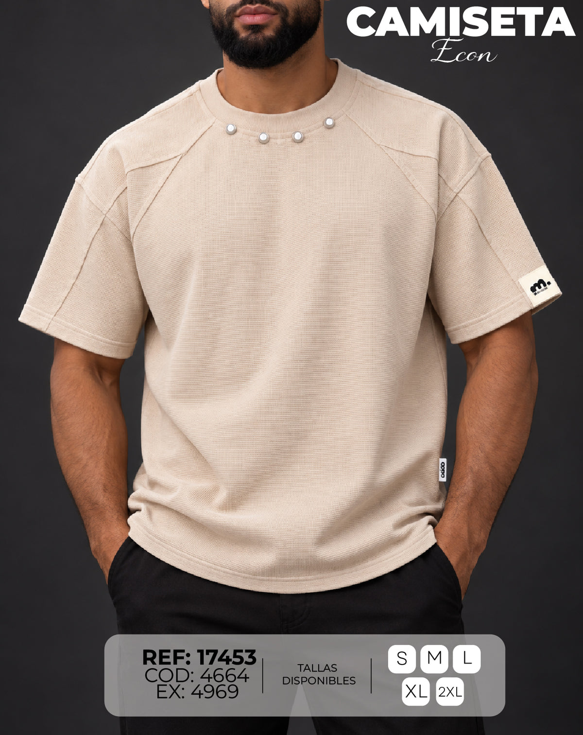 CAMISETA ECON HOMBRE