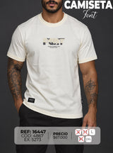 camisetas font hombre