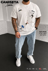 camiseta fount hombre