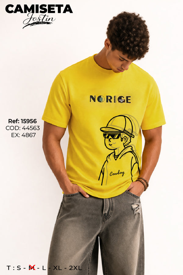 camiseta jostin hombre