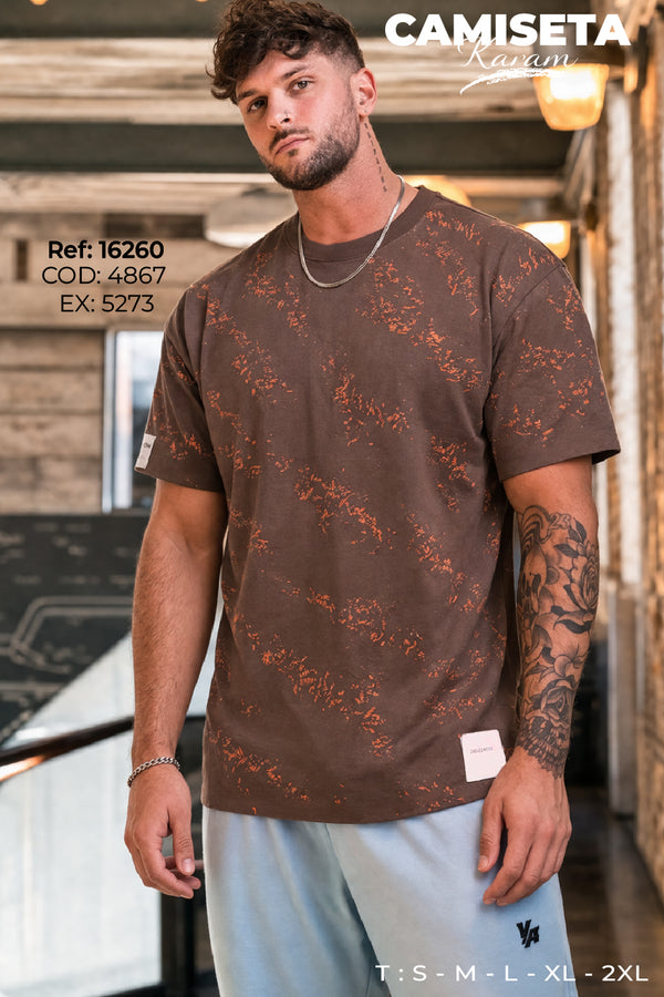 camiseta karam hombre