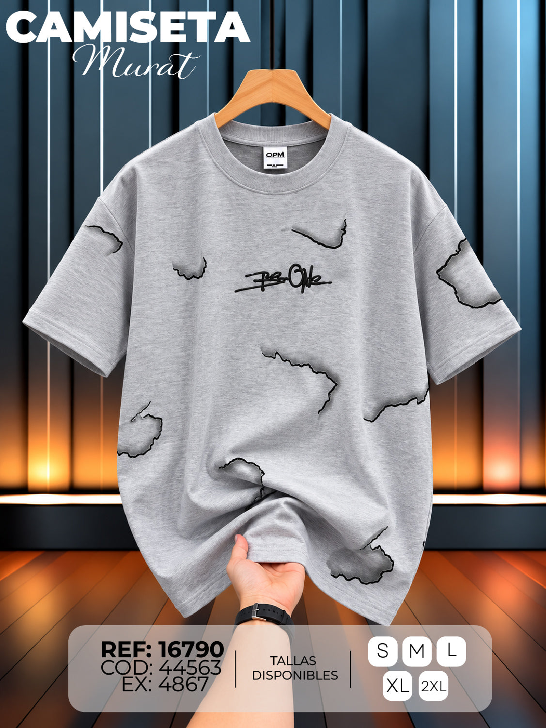 Camiseta murat hand