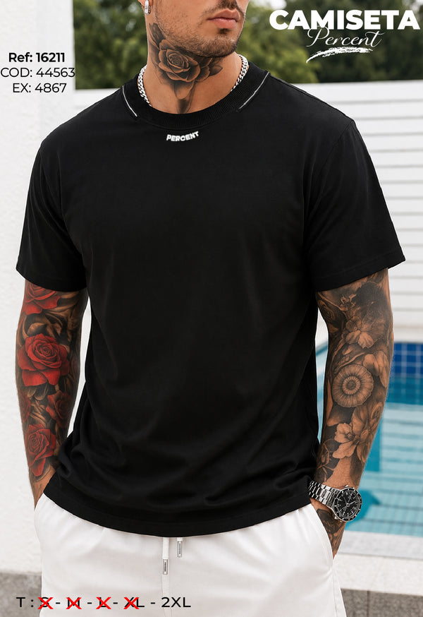 camiseta percent hombre