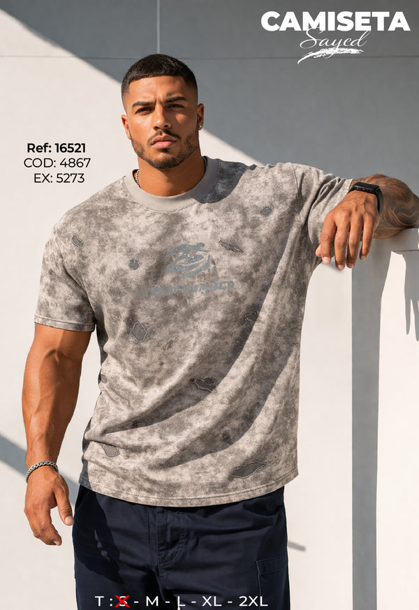 camiseta sayed hombre