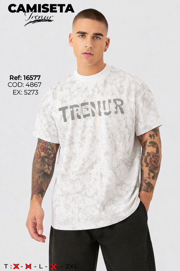 camiseta trenur hombre
