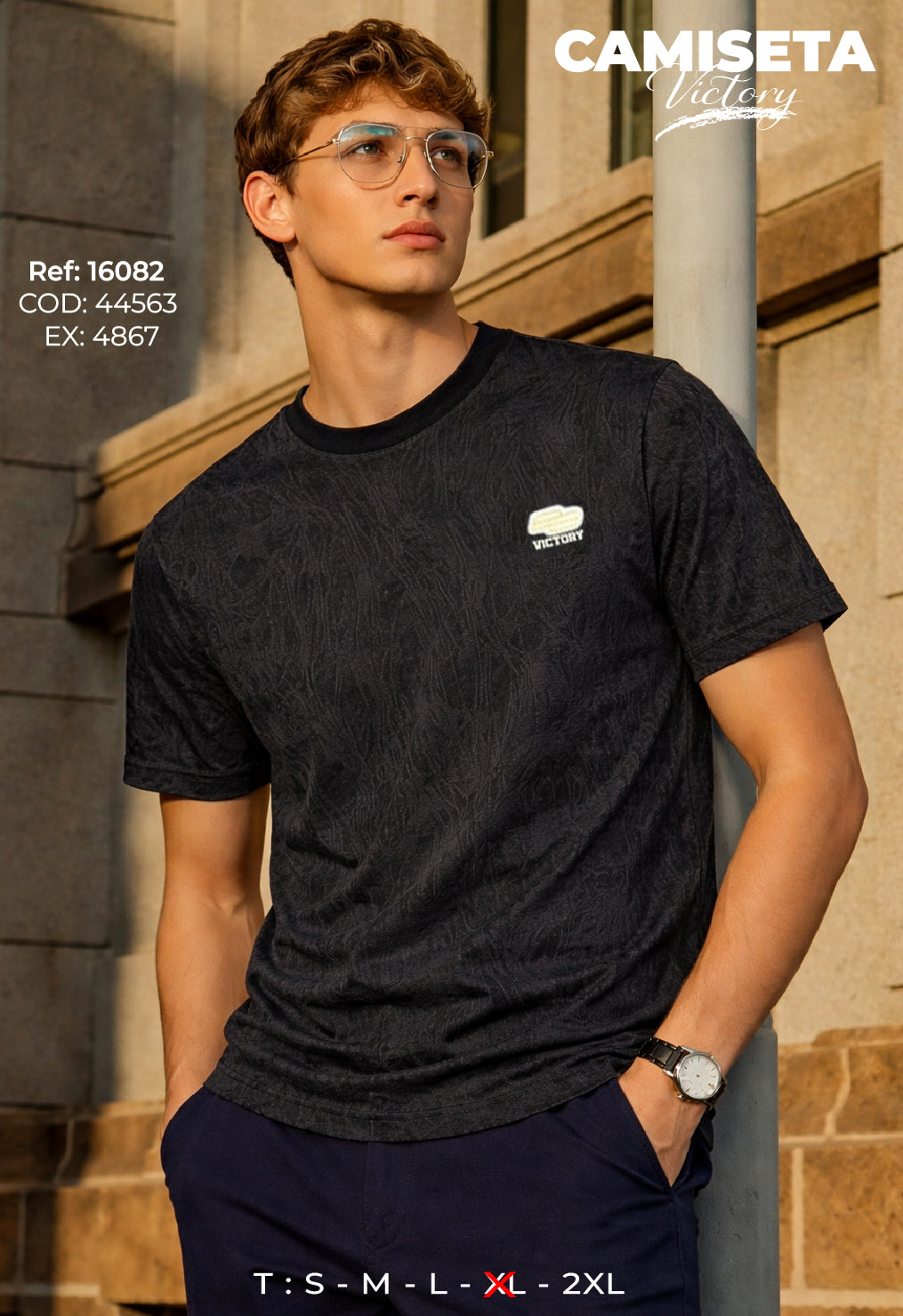 camiseta victory hombre