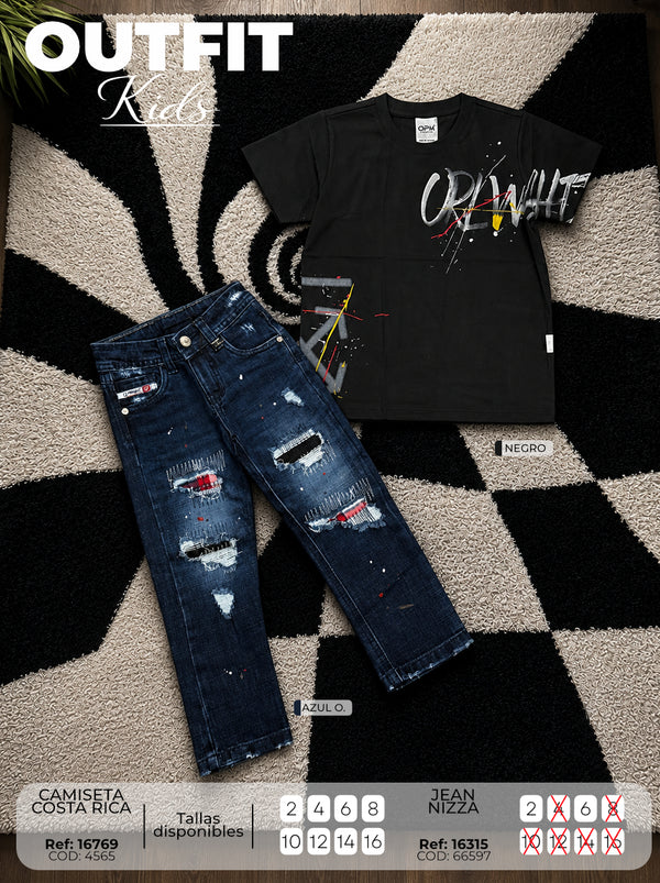 COSTA RICA Outfit Niño Album