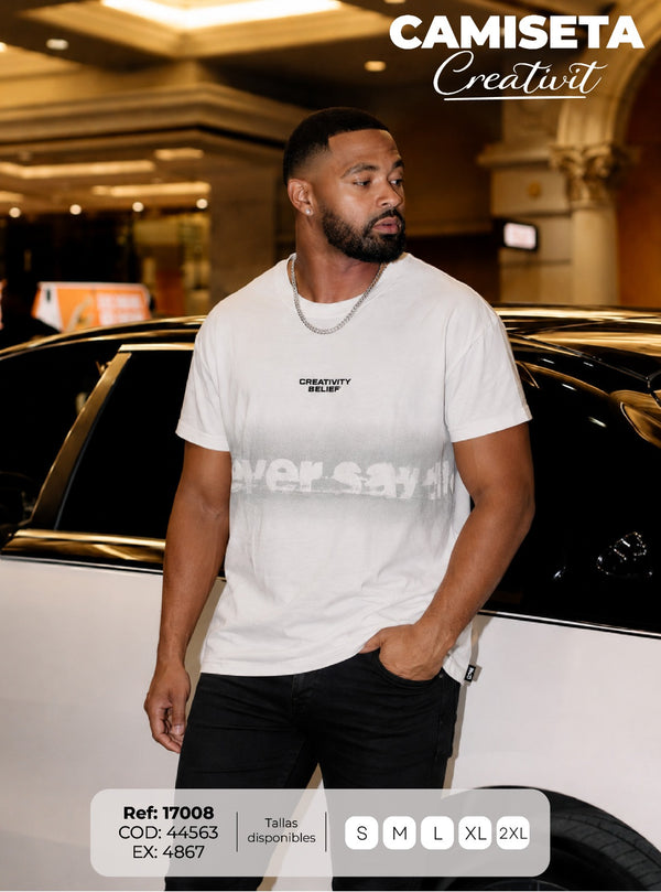 Camisetta Creativit hombre