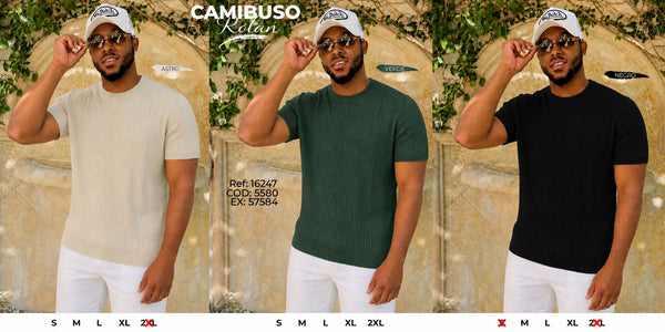 Camibuso rolan collage hombre