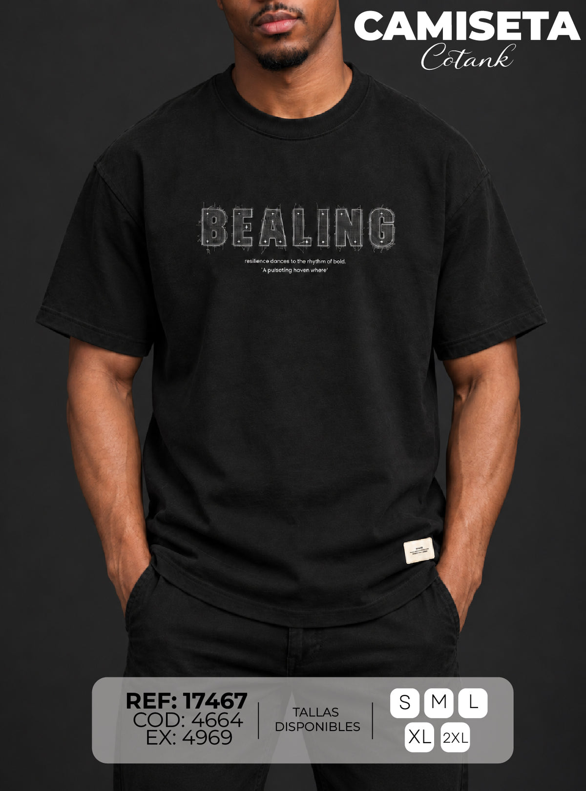 Camiseta bealing HOMBRE