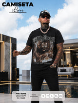 Camiseta lion hombre