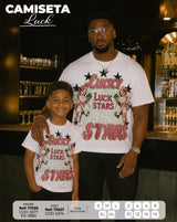 Camiseta luck padre e hijo