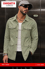 Chaqueta cargo aloe hombre outlet