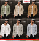 Chaqueta cargo collage hombre outlet