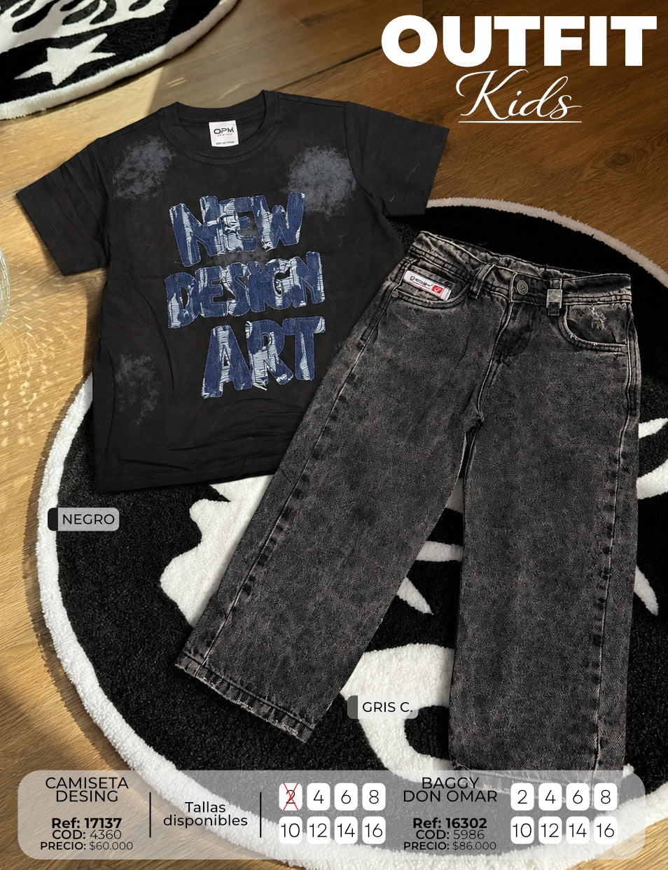 DESING Outfit Niño Album