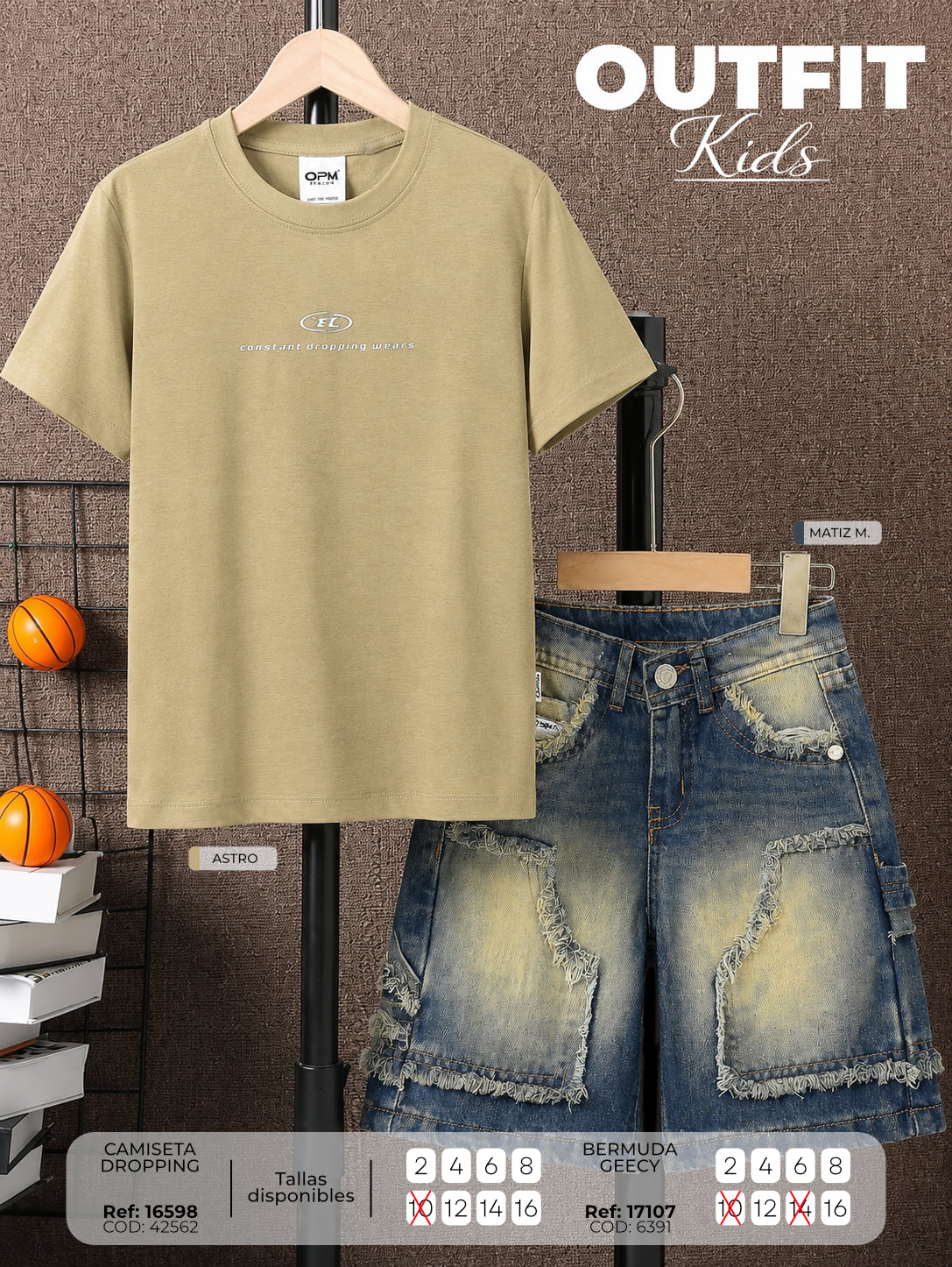 dropping Outfit Niño Album