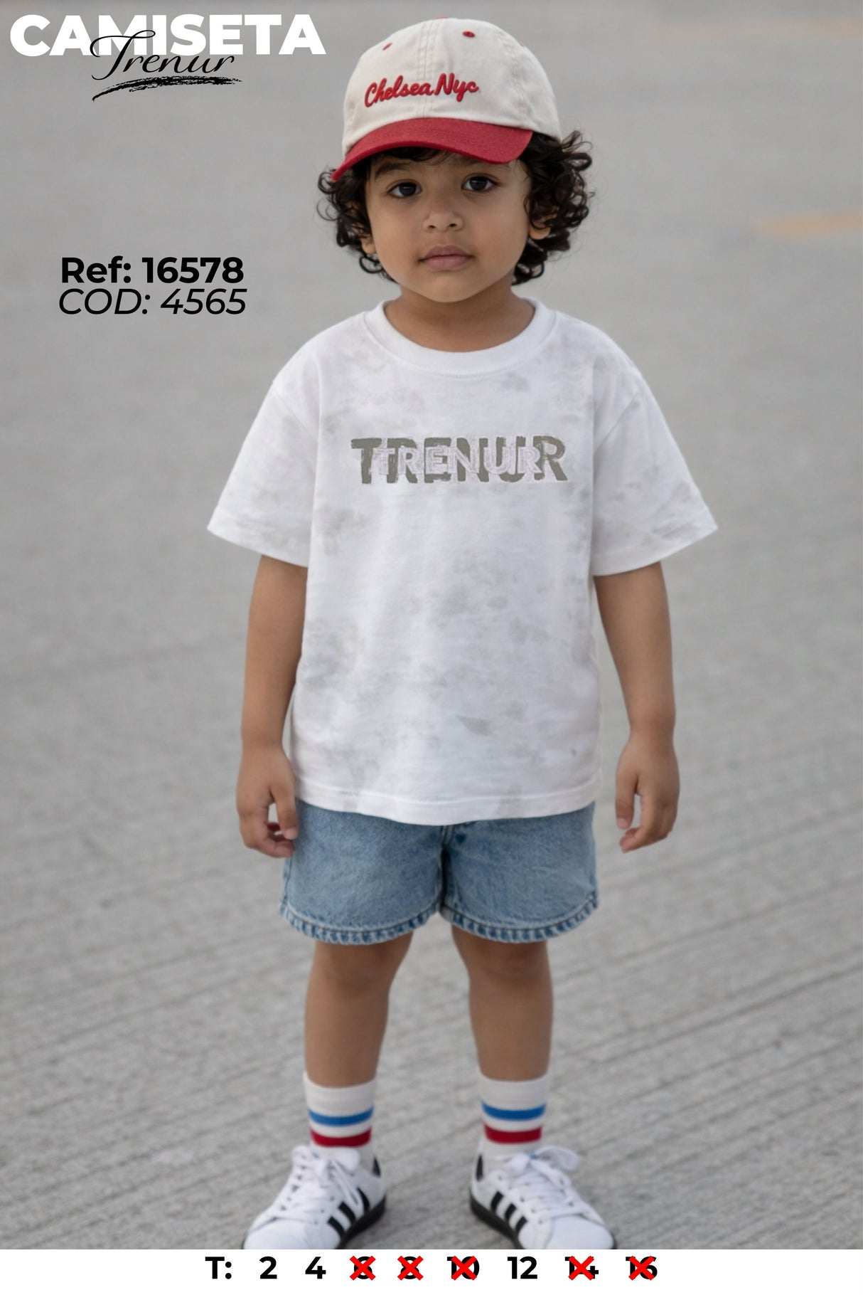 camiseta trenur niño