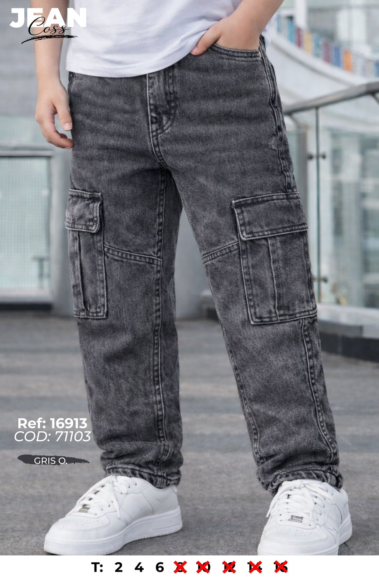 jean coss gris o niño