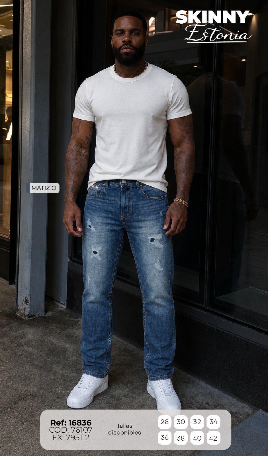 jean regular Estonia hombre