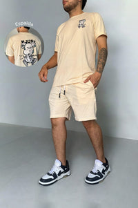 Total look tela fría hombre
