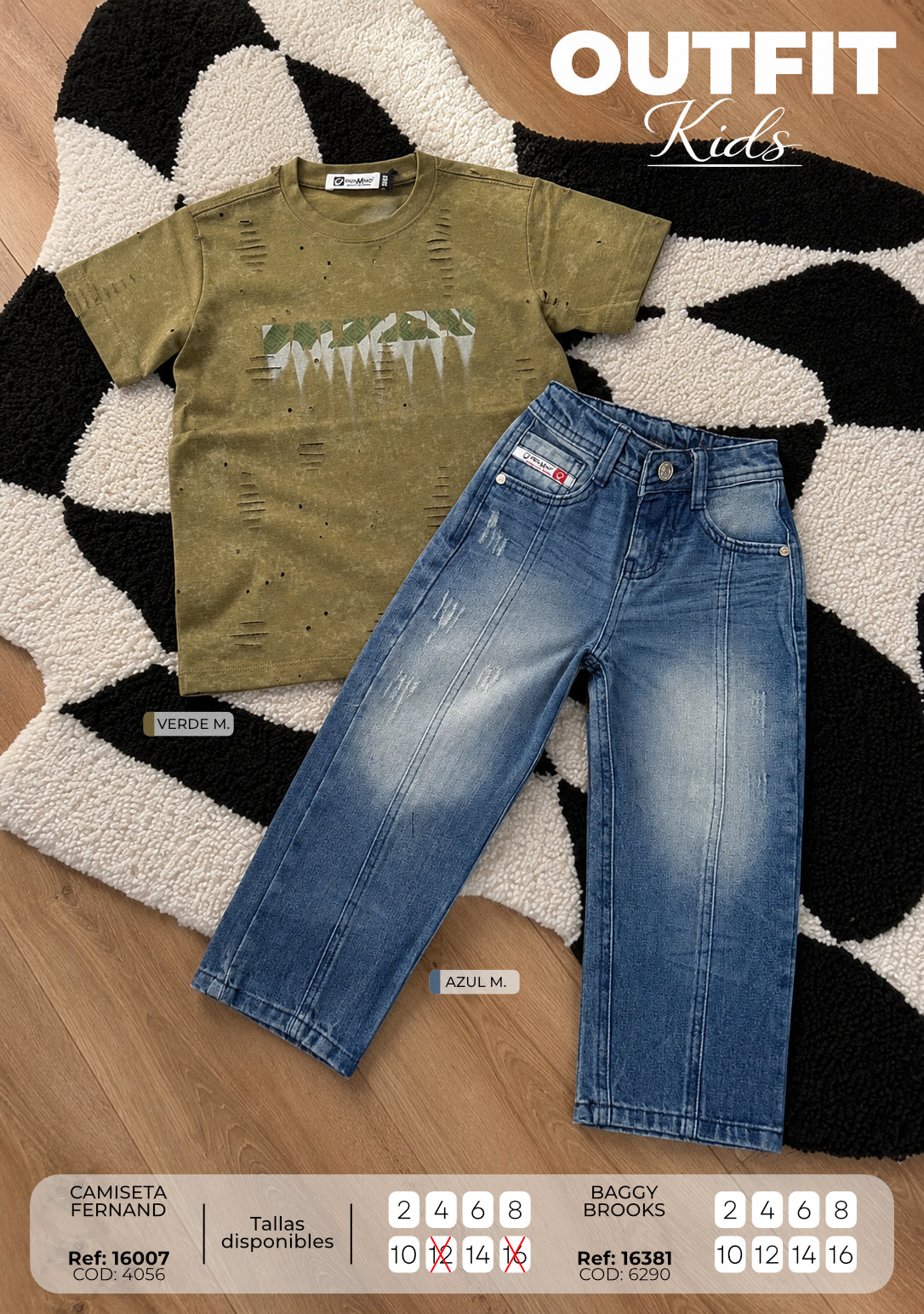 fernand Outfit Niño Album