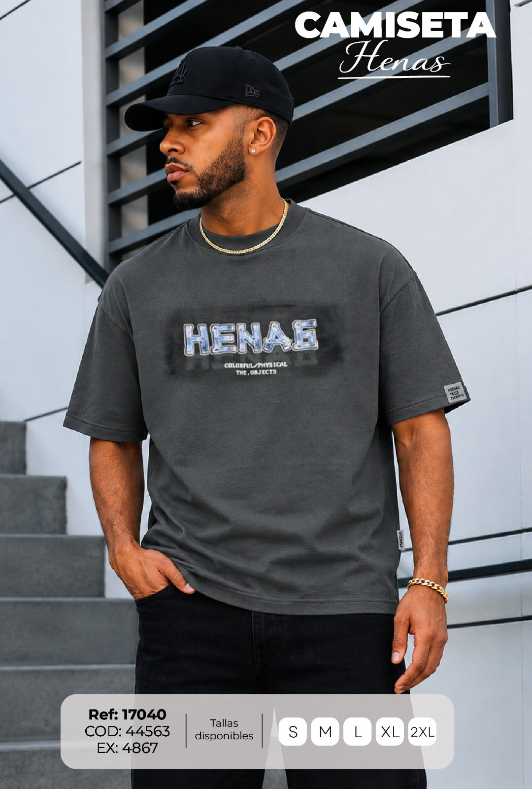 Camiseta Henas Hombre