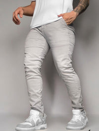 Pantalon en drill skinny
