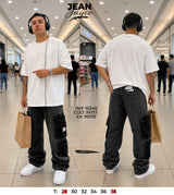 jean baggy fayco gris o hombres