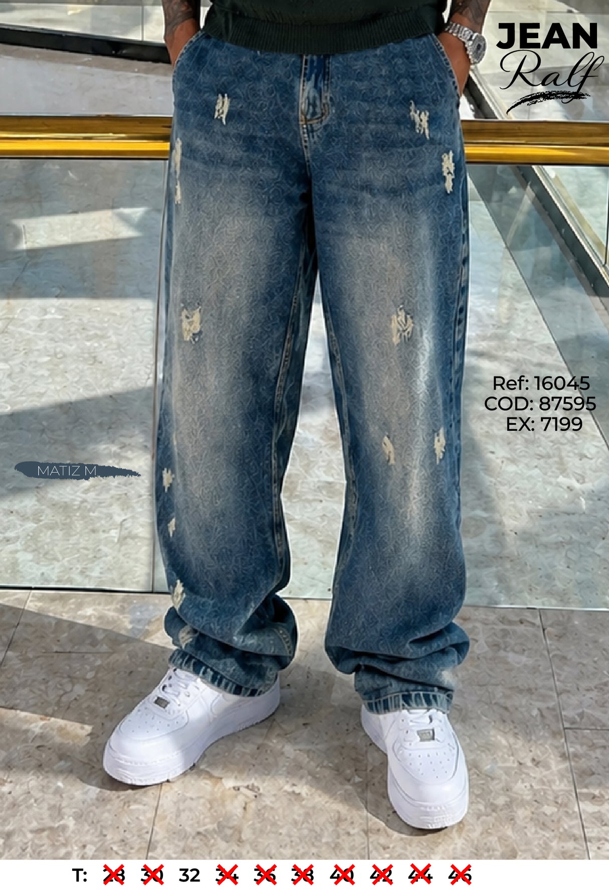 jean baggy ralf matiz m hombre