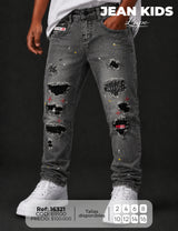 Jean regular Lupo niño