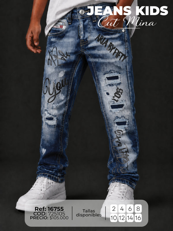 Jean CUT MINA niño