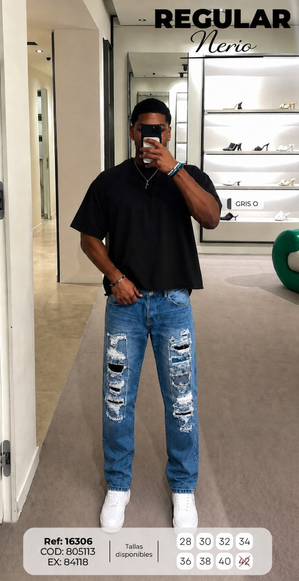 jean regular nerio matiz c hombre