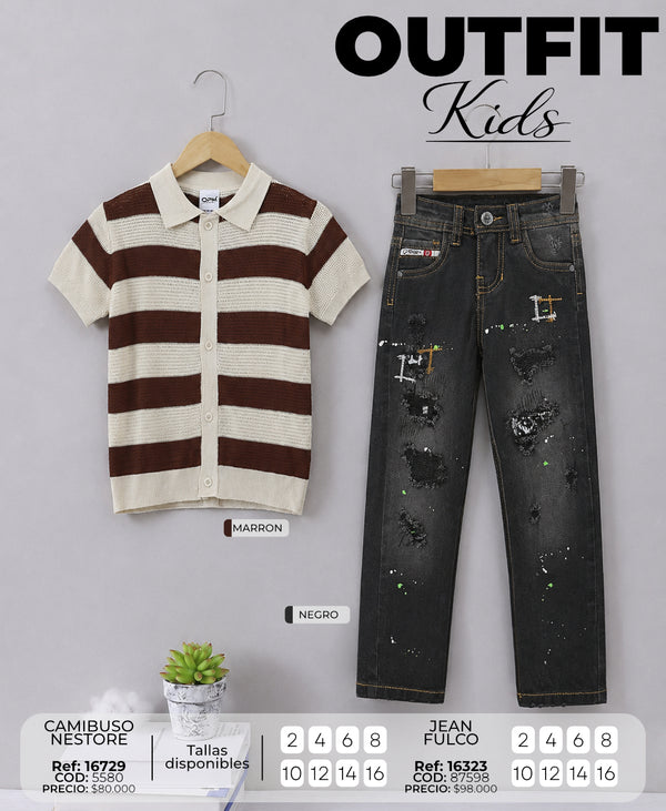 nestore fulco Outfit Niño Album