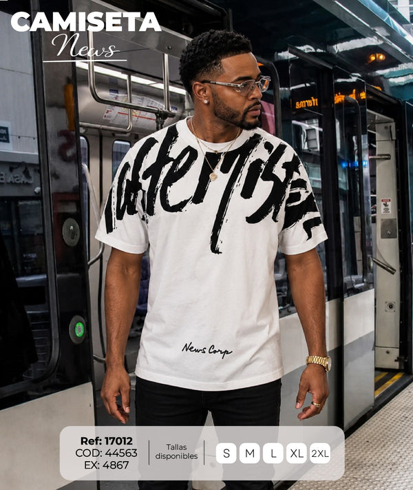 Camiseta News Hombre