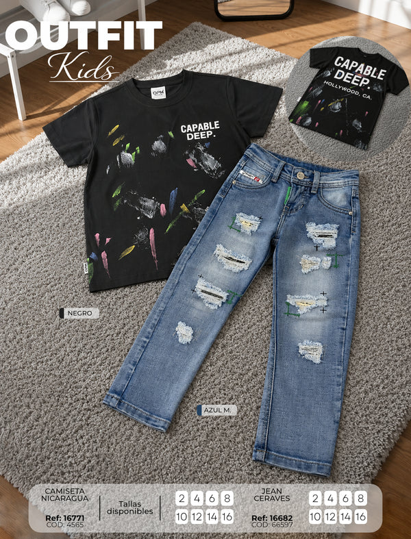 NICARAGUA Outfit Niño Album