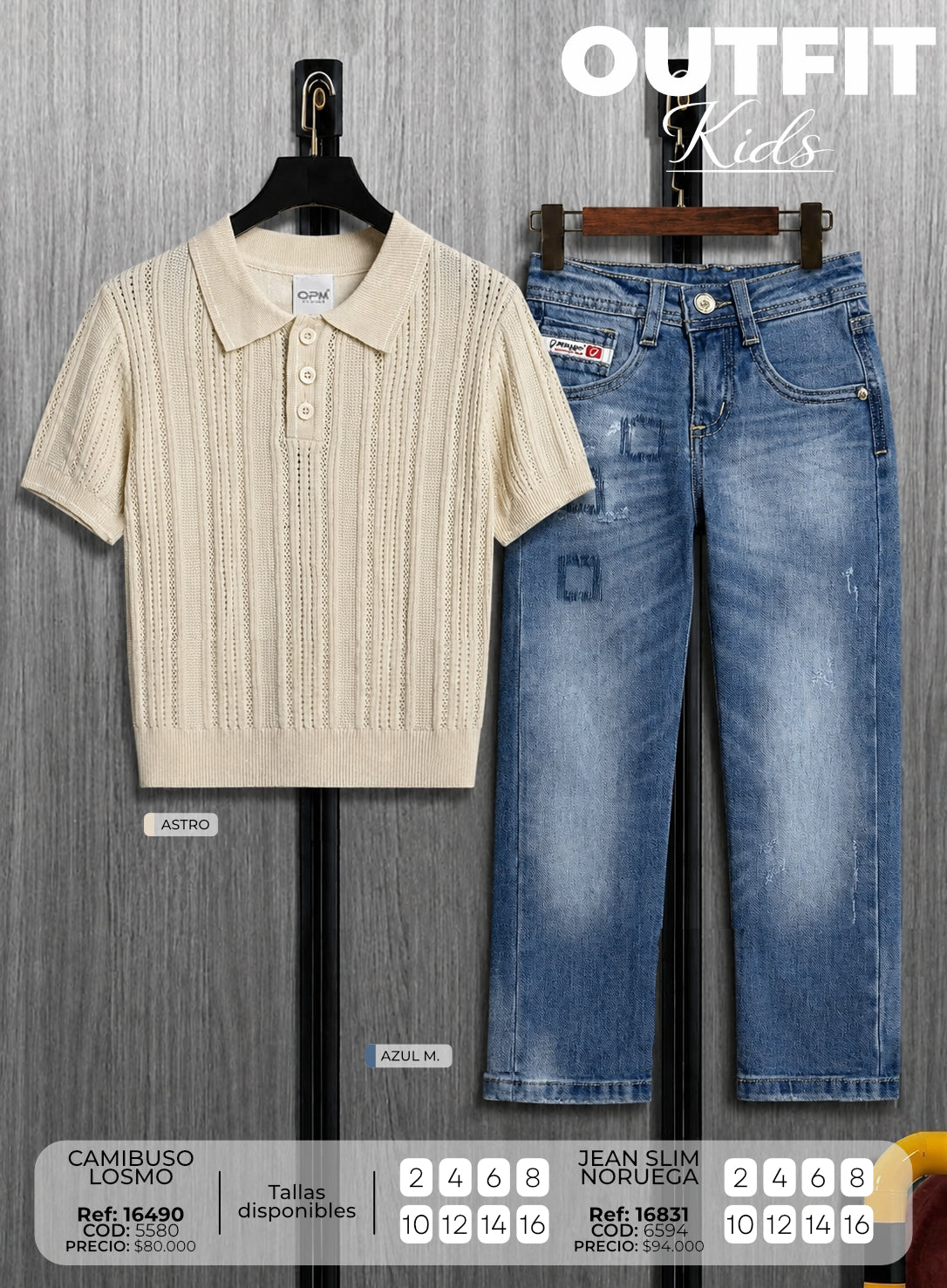 losmo noruega Outfit Niño Album