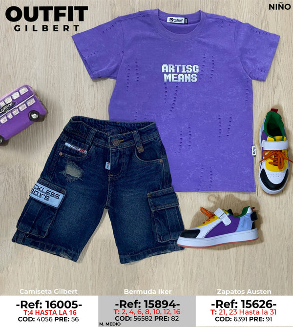 Outfit a4 niño
