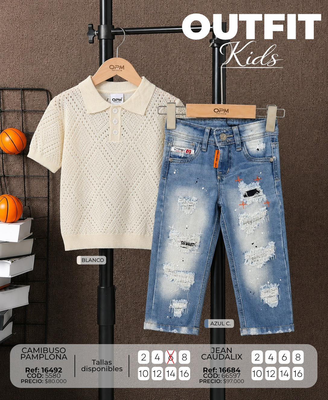 pamplona caudalix Outfit Niño Album