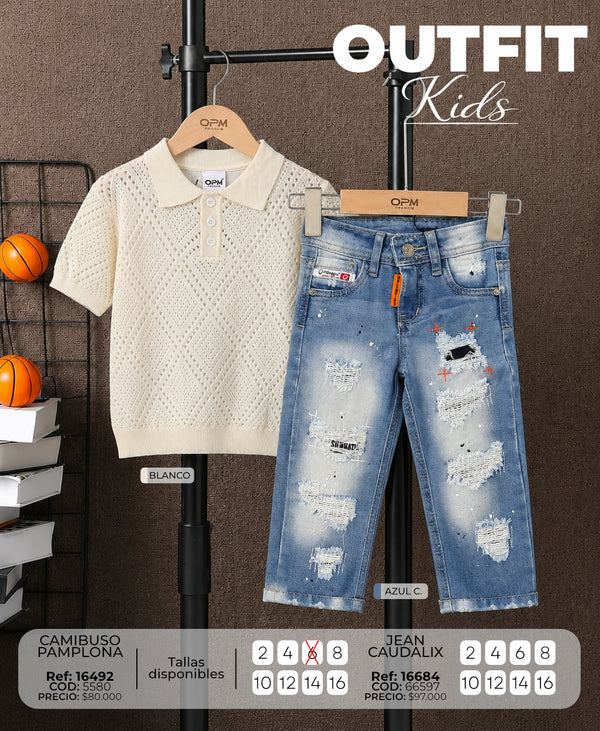 pamplona caudalix Outfit Niño Album