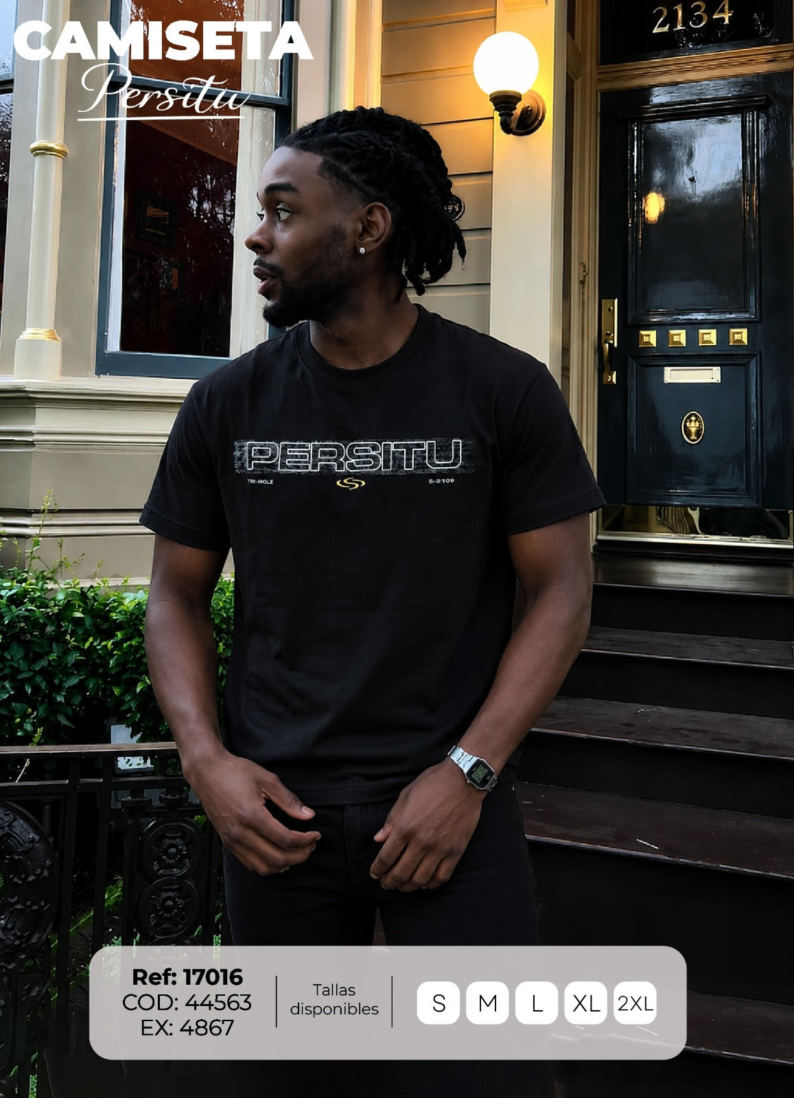 camiseta Persitu hombre